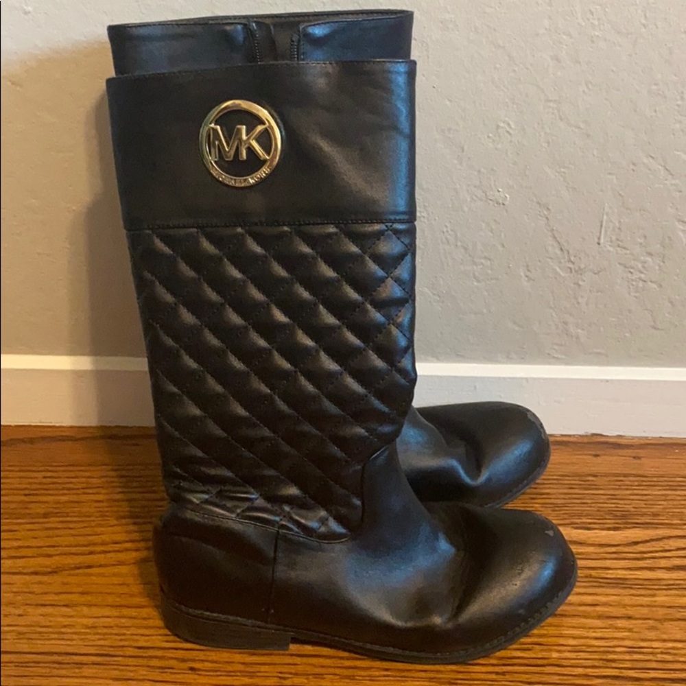 Michael Kors quilted boots